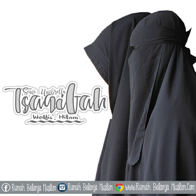 Model Jilbab Cadar Gamis Syari Hitam