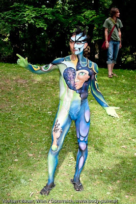male body painting