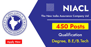 450 Posts - The New India Assurance Company Ltd. - NIACL Recruitment 2023(All India Can Apply) - Last Date 21 August at Govt Exam Update