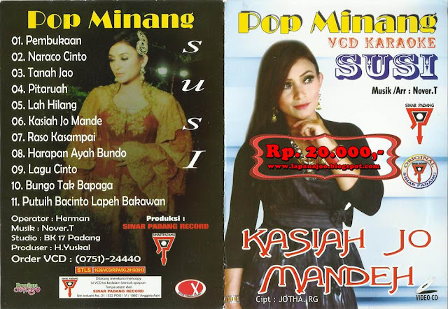 Susi - Kasiah Jo Mandeh (Album Pop Minang)