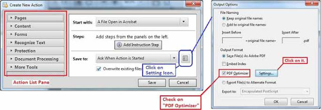 Output Option for change compression type