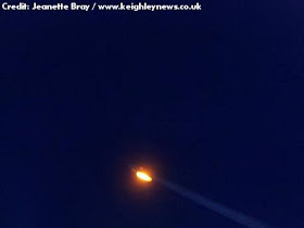 UFO Sighted Near Keighley (UK)