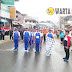 Ribuan Peserta Antusias Ikuti Lomba Gerak Jalan Santai di Kota Gunungsitoli