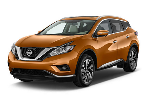 2017 Nissan Murano positions 7 out of 19 Midsize SUVs
