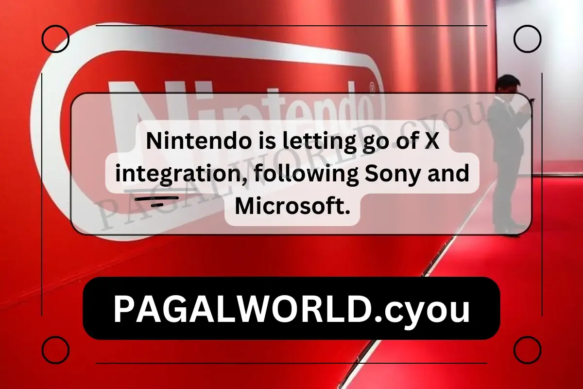 Nintendo is letting go of X integration, following Sony and Microsoft.