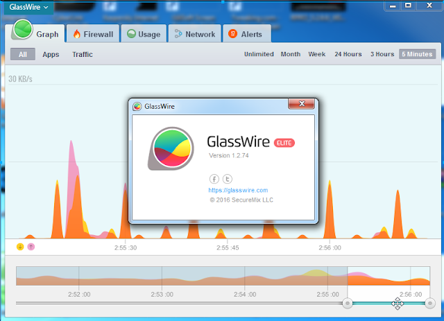 Network monitor visualizes