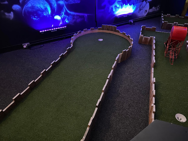 Mini Golf at Laser Quest Derby. Photo by James Trubridge, May 2022