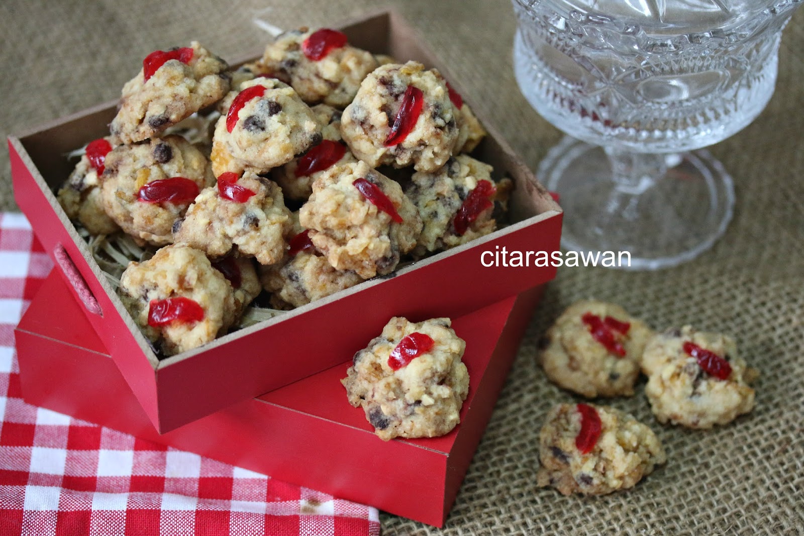 Biskut Red Pearl / Red Pearl Cookies ~ Resepi Terbaik 