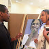 السفير سعيد يزور معرض الرسام السوداني الثالث