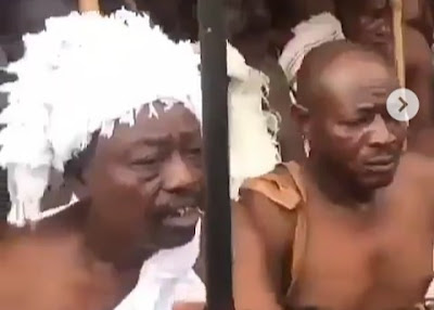 Ritual Rites Held To Welcome The Oba Of Lagos Back To His Palace (Video)