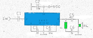 2,5W amplifier