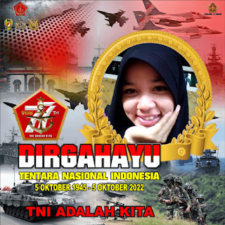 √5 Link Twibbon Selamat Hari Jadi Tentara Indonesia (TNI) 2022, Desain Viral dan Keren!