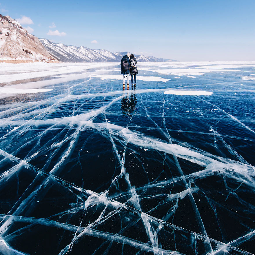 I Walked On Frozen Baikal, The Deepest And Oldest Lake On Earth To Capture Its Otherworldly Beauty