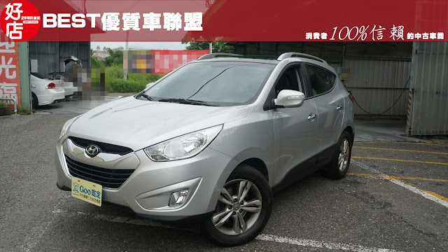 2012年 Hyundai ix35 銀色 現代中古車