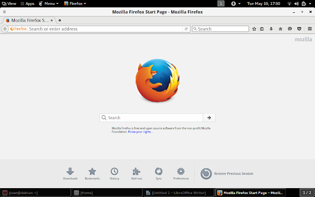 Mozilla firefox web browser