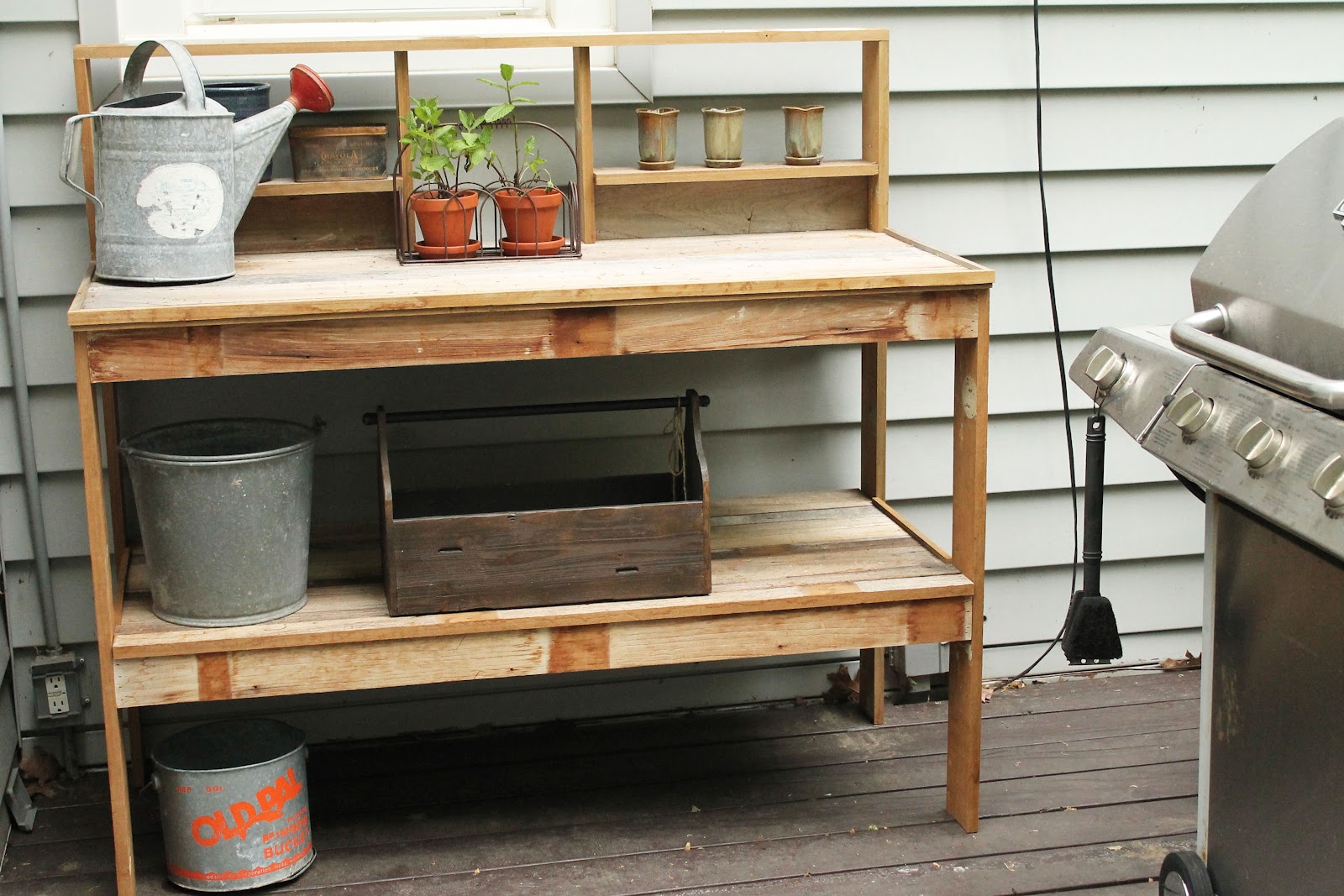 Potting Bench Plans