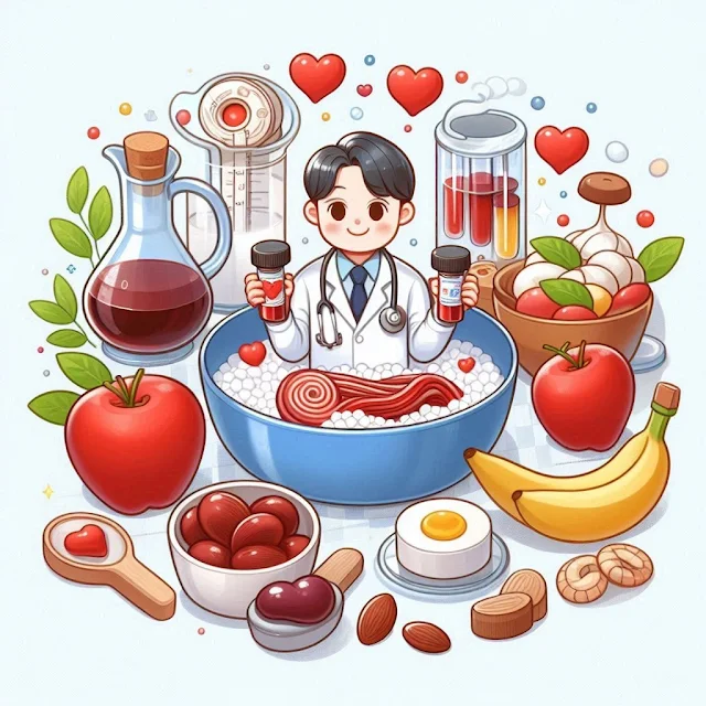 혈관 청소에 좋은 음식과 건강 관리 방법