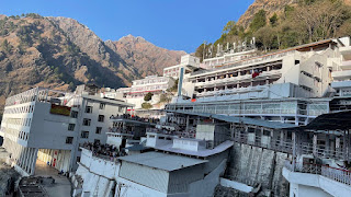 Actual Vaishno Devi temple