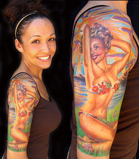 Pin Up Girl Tattoo Ideas