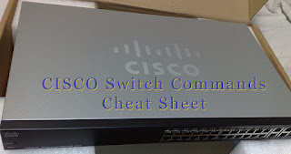 Cisco Switch Commands Cheat Sheet (CLI)