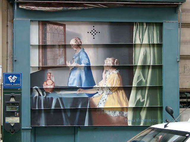 Vermeer shutter, rue Cavallotti, Paris