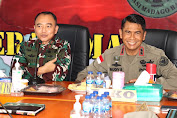 Kapolda Sulteng Bersama Danrem 132 Tadulako Pimpin Anev dan Kesiapan Sambut Kunker Panglima TNI di Poso