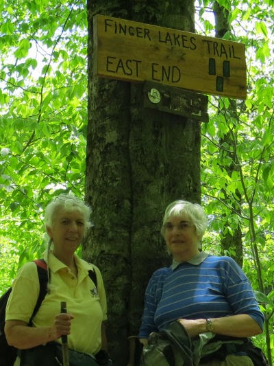 Finger Lakes Trail eastern terminus