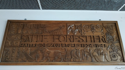 Sculpture sur bois, Salle Forestier- 1924-1941