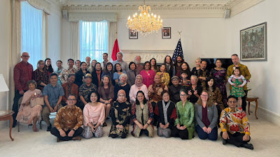 KJRI Gelar Pertemuan bersama Warga AS dan Diaspora Indonesia Komunitas Gamelan San Francisco