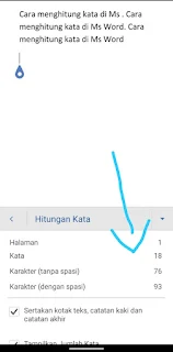 Cara Menghitung Kata Di Ms Word