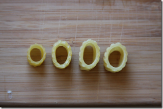 Dried pasta cooked