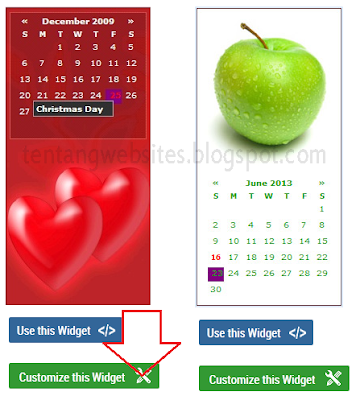  Cara memasang widget kalender pada blog 2 Cara memasang widget kalender pada blog