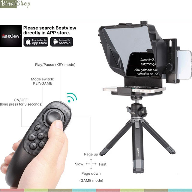 Ulanzi Teleprompter PT-16 - Máy Nhắc Chữ Mini