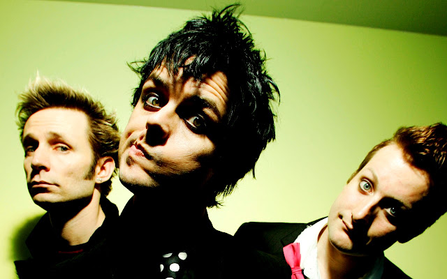 Green Day, Billie Joe Armstrong, Mike Dirnt, Tré Cool