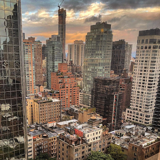 Aerial view of the East Side, Manhattan