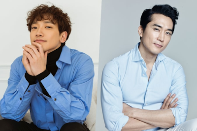 Rain le da las gracias a Song Seung Heon por enviar su apoyo al plató de “Welcome 2 Life”