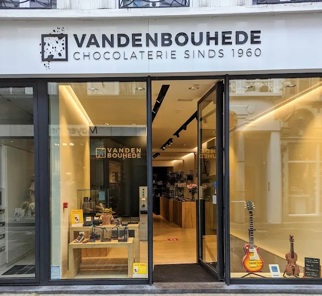 Vandenbouhede Ghent Chocolate Shopfront