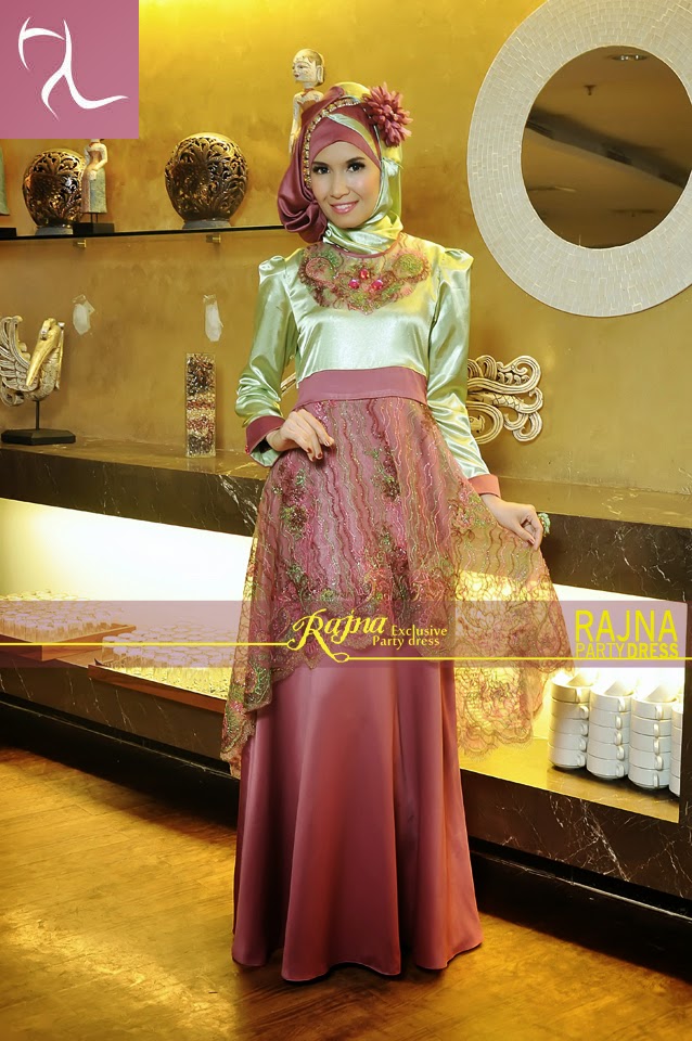 20 Contoh Model Baju Pesta Muslim Modern Remaja Terbaik 