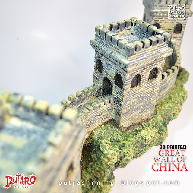 Great Wall Of China Diorama | 3D Print | Hand Painted by Putra Shining | Izutaro