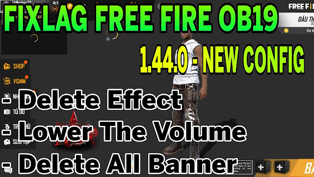 Fix Lag Free Fire OB19 1.44.0 Tối Ưu Siêu Mượt Ổn Định FPS Cao Leo Rank Thần Tốc | HQT LAG FREE FIRE