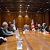 El gobernador recibió la visita del secretario general nacional de Upcn