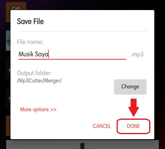 Cara Menggabungkan Beberapa Lagu Menjadi Satu