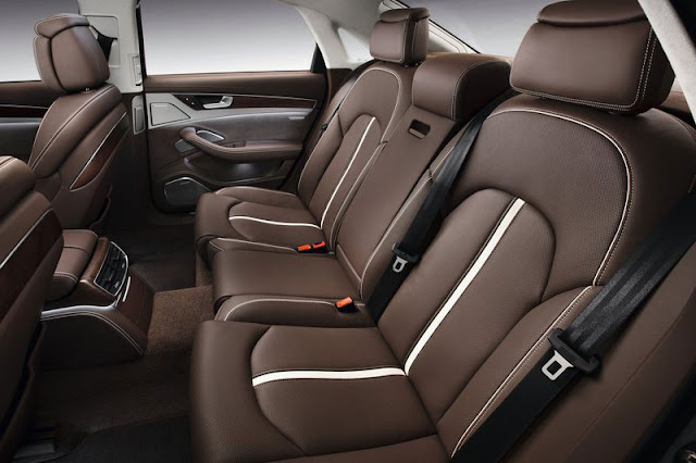 2013 Audi A8 Sedan Back sit Interior