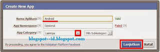 Update Status Facebook Via Apa Saja 1