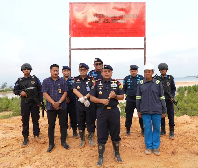 Belum Memiliki PKKPRL, KKP Hentikan Proyek Reklamasi Galangan Kapal di Batam