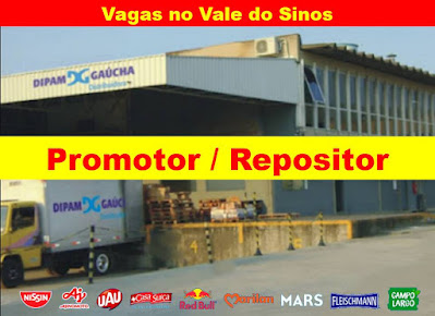 Dipam abre vagas para Promotor / Repositor no Vale do Sinos