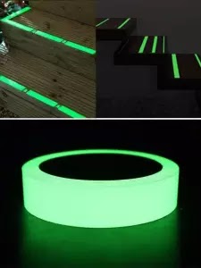 AD YX Luminous Fluorescent Night Self-adhesive Glow In The Dark Sticker Tape Safety Security Home Decoration Warning Adhesive Tape US $10.34 62 sold4.4 Free Shipping Combined Delivery
