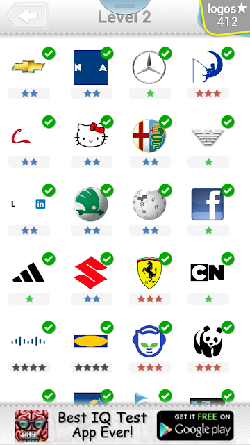 Logo Quiz Level 2 Cheat Sheet