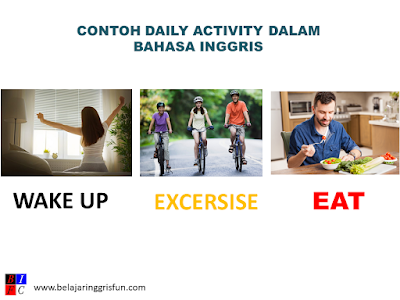 Contoh Daily Activity Untuk Pelajar, Mahasiswa, Pegawai dan Artinya