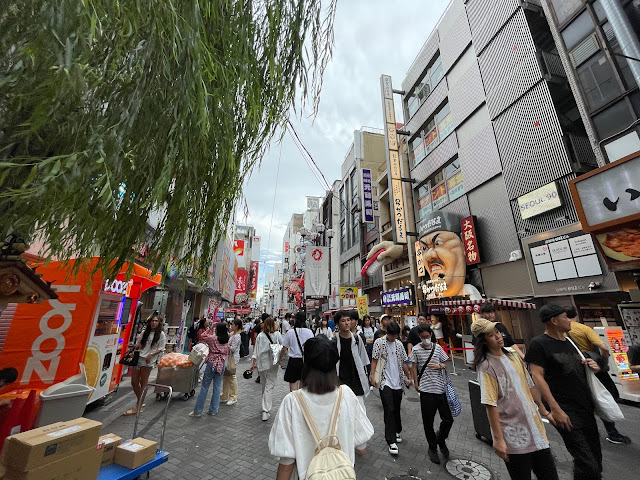 Food trip in Osaka Japan